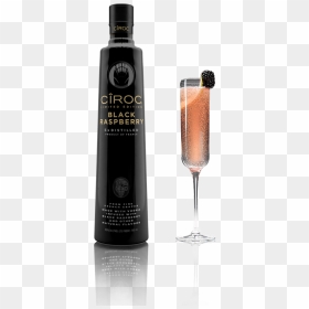 Ciroc Black Raspberry Vodka, HD Png Download - champagne splash png