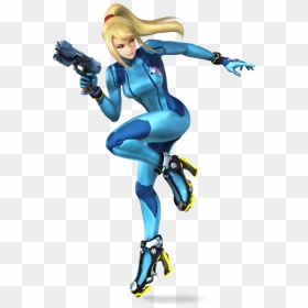 Zero Suit Samus, HD Png Download - video game character png