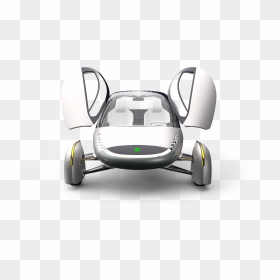 Aptera2019 Front View Doors Open Shows 10in - Aptera Electric Car, HD Png Download - doors png