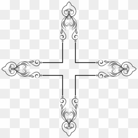 Transparent Crucifix Png - Elegant Cross Transparent, Png Download - crucifix png