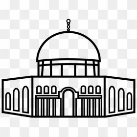 Jerusalem Dome Of The Rock - Dome Of The Rock Clipart, HD Png Download - cartoon rock png