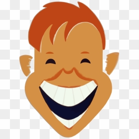 Laughing Boy Face Clip Arts - Laughing Face Of Boy, HD Png Download - laughing face png