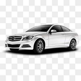Mercedes Car Png Image - C250 Coupe, Transparent Png - white car png