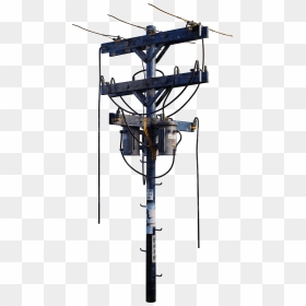 Electric Pole Png, Transparent Png - metal pole png