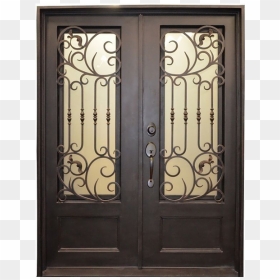 Thumb Image - Bronze Wrought Iron Doors, HD Png Download - doors png