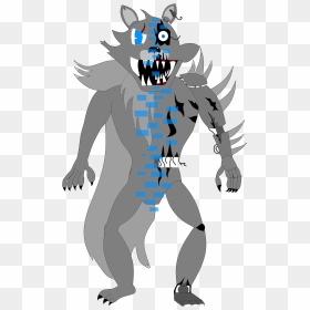 Contest Entrytwisted Wolf - Cartoon, HD Png Download - wolf cartoon png