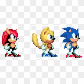 Sonic Mania Plus Ray , Png Download - Sonic Mania Pixel Art, Transparent Png - ray png