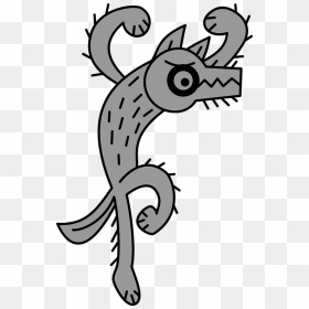 Cartoon Wolf Clipart - Clip Art, HD Png Download - wolf cartoon png