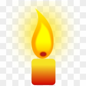 There Is 54 Fire Burning Free Cliparts All Used For - Candle Flame Clipart, HD Png Download - burning png