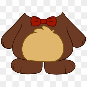 Club Penguin Entertainment Inc Teddy Bear Disguise - Teddy Bear Body Clipart, HD Png Download - cartoon body png