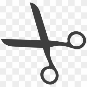 How To Set Use Scissors Clipart , Png Download - Black Scissors Clip Art, Transparent Png - scissors clipart png