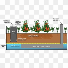 Diagram, HD Png Download - flower bed png
