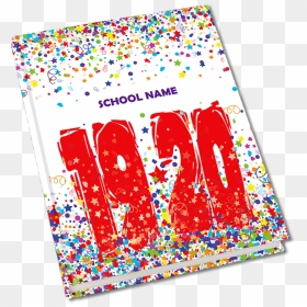 Yearbook, HD Png Download - red confetti png