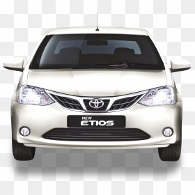 Toyota New Etios Png Transparent Image - Etios Liva Front Bumper, Png Download - white car png