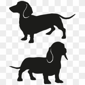 Dachshund Silhouette, HD Png Download - dachshund png
