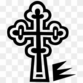 Vector Illustration Of Christian Orthodox Religious - Cross, HD Png Download - crucifix png