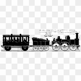 Train Clip Art, HD Png Download - steam train png