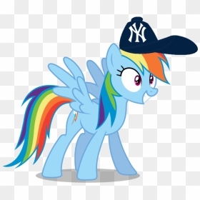 Transparent Yankees Hat Png - Rainbow Dash Is Angry, Png Download - yankees hat png