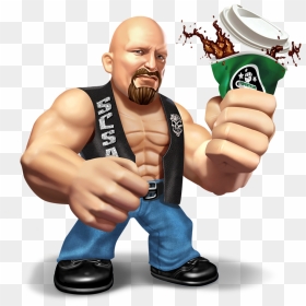 Cartoon , Png Download - Wwe Slam City Stone Cold Steve Austin, Transparent Png - stone cold png