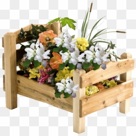 Bouquet, HD Png Download - flower bed png