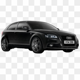 Black Audi Car Png Hd Vector - Audi A3 Black Edition, Transparent Png - white car png