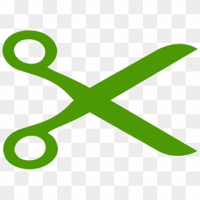 Free Clipart - Green Scissors Icon Png, Transparent Png - scissors clipart png