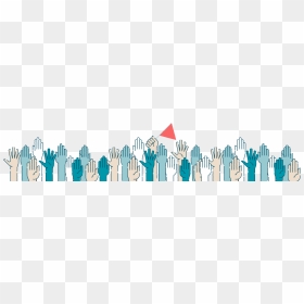 Illustration, HD Png Download - raised hands png