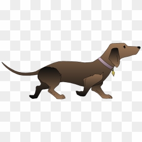 Dog Black And Brown Vector Png Clipart , Png Download - Dachshund Vector Pixabay, Transparent Png - dachshund png
