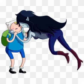 Finn And Marceline - Adventure Time Marceline And Finn Hot, HD Png Download - finn png
