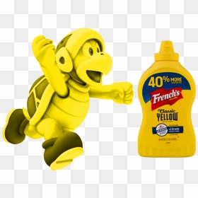 French"s Classic 100% Natural Yellow Mustard, 20 Ounce - Super Mario Bros Hammer Bro, HD Png Download - mustard png