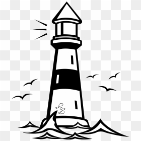 Let Your Light So Shine Coloring Page , Png Download - Light House Clip Art, Transparent Png - lighthouse clipart png