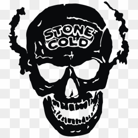 Stone Cold Skull Logo By Sofia Sawayn - Stone Cold Smoking Skull, HD Png Download - stone cold png