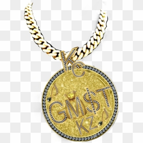 #jewelry #gold #diamonds #chain #necklace #drip #gmst - Locket, HD Png Download - rapper gold chain png