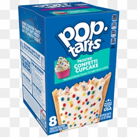 Pop Tarts, HD Png Download - blue confetti png