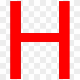 Letter H Png - Kick American Football, Transparent Png - red underline png