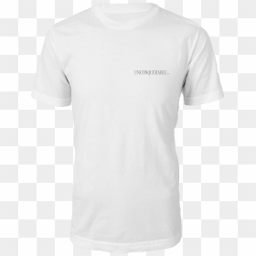 White Gildan T Shirts - Active Shirt, HD Png Download - black t-shirt png