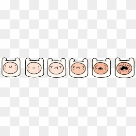 #finn #finnthehuman #finnelhumano #mood #tumblr #face - Finn The Human Faces, HD Png Download - finn png