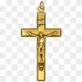 Crucifix Transparent Art Nouveau - Crucifix, HD Png Download - crucifix png