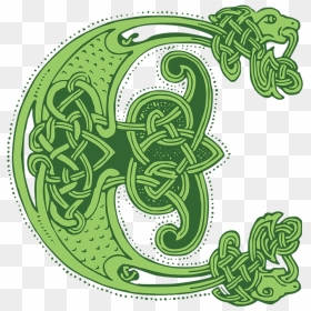 Celtic Knot Letter C, HD Png Download - celtic png