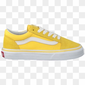 Yellow Vans Sneakers Uy Old Skool Aspen Gold/true W - Vans Meisjes Sneakers Heel Licht Geel, HD Png Download - vans png