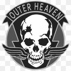 Mgs Metal Gear Solid Outer Heaven Logo - Logo Outer Heaven, HD Png Download - metal gear png
