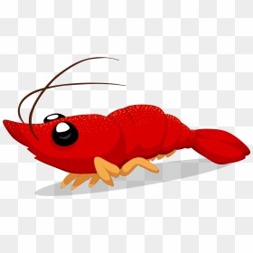 Crayfish Cartoon Illustration - Crayfish Cartoon, HD Png Download - crawfish png