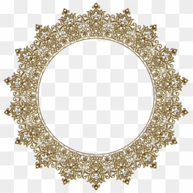 Oval Victorian Border - Islamic Frame Png, Transparent Png - victorian border png
