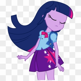 Twilight Sparkle Human - My Little Pony Twilight Human, HD Png Download - anime sparkles png