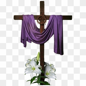 Greeting Christianity Note Religion Cards Cross Easter - Happy Easter Religious Cards, HD Png Download - crucifix png