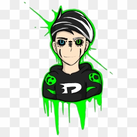 Crazy Patched Up Ghost Boy By V0xp0puli - Crazy Boy Png, Transparent Png - crazy png
