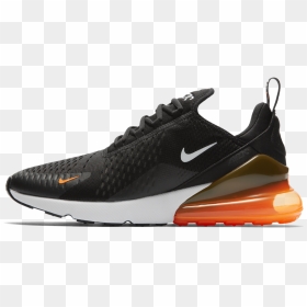 Air Max 270 "total Orange - Nike Shoes Png Hd, Transparent Png - nike shoes png