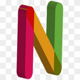 Letter N 3d Png , Png Download - 3d Letter N Png, Transparent Png - png letters