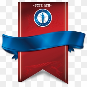 Latest Banner Ribbon Png, Transparent Png - fourth of july png