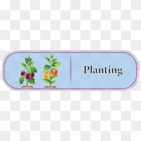 Planting Button Jpg, HD Png Download - flower plants png